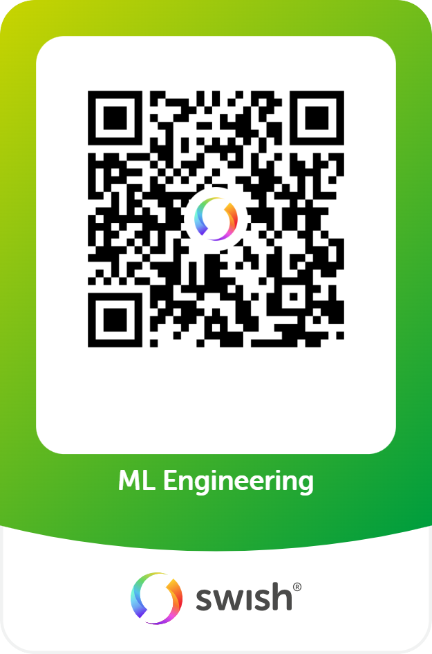 Endast Swish används som betalning